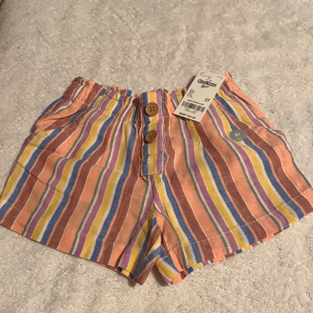 OshKosh B’gosh candy stripped shorts